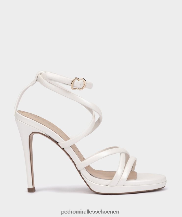 Sandalen met hak Pedro Miralles Las Vegas nacarado perla BV6H8F109