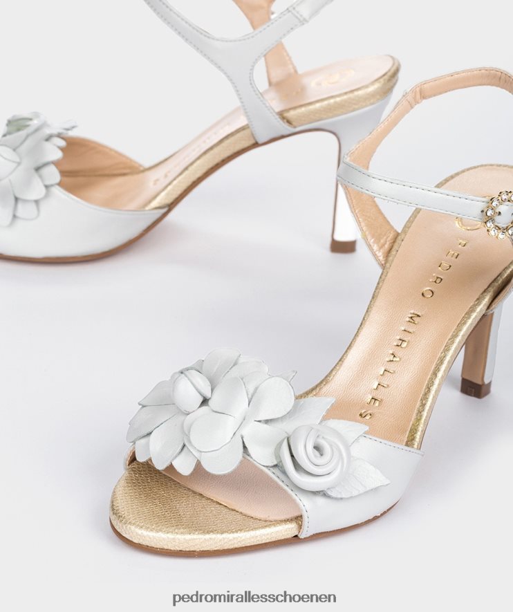 Sandalen met hak Pedro Miralles Mars nacarado perla BV6H8F146