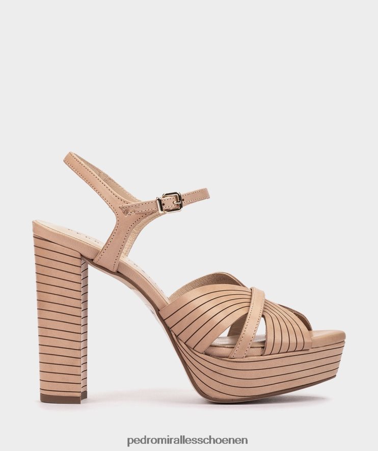 Sandalen met hak Pedro Miralles Montefioralle alfa naakt BV6H8F69