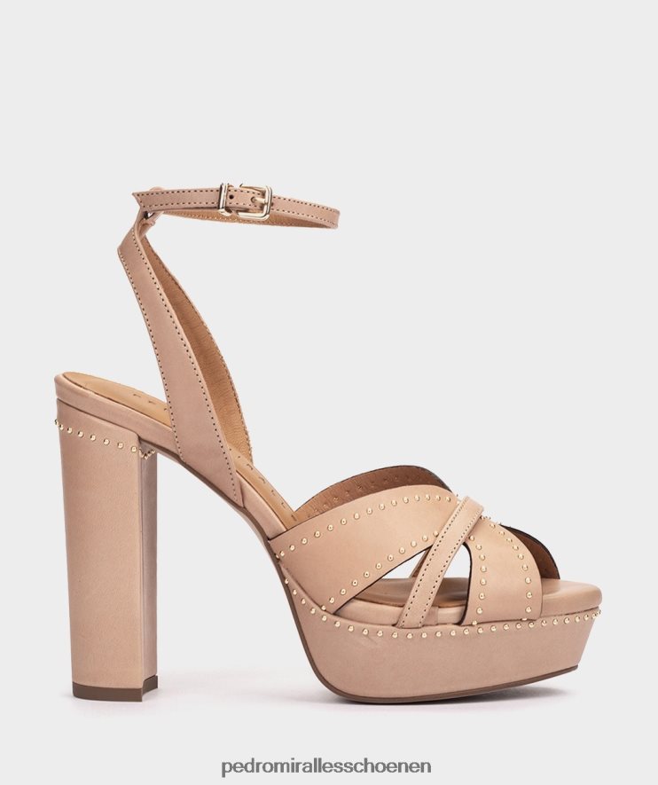 Sandalen met hak Pedro Miralles Montefioralle alfa naakt BV6H8F72