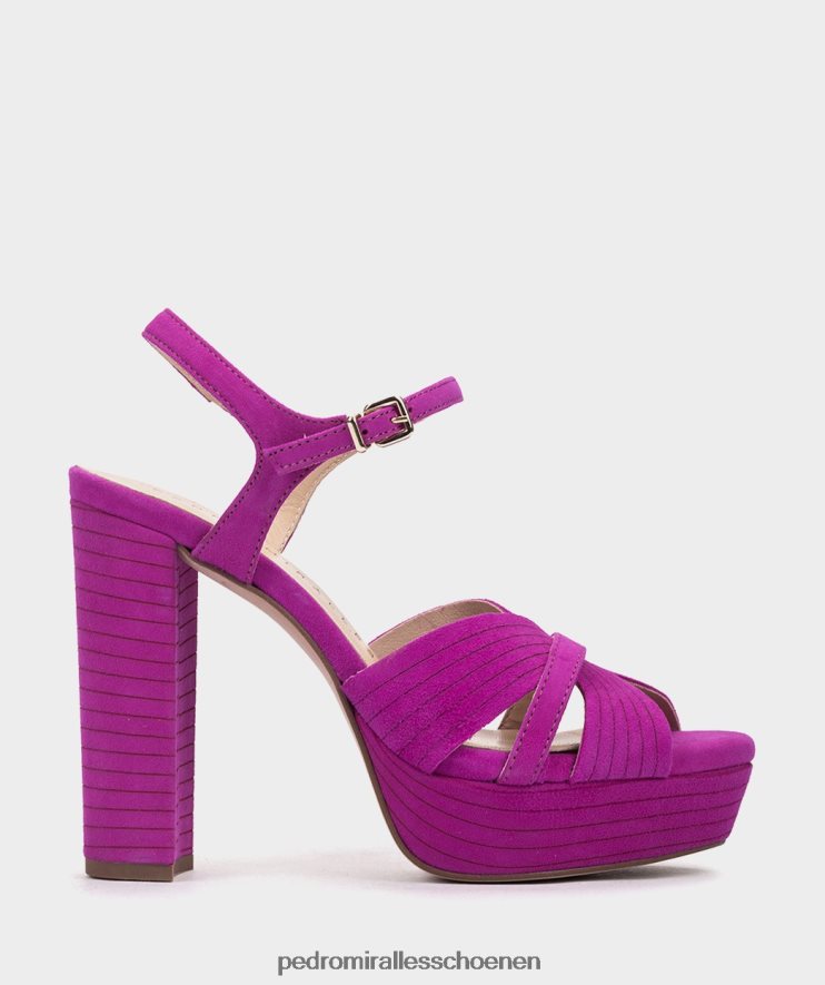 Sandalen met hak Pedro Miralles Montefioralle ante altviool BV6H8F62