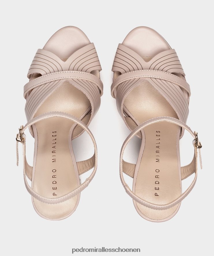 Sandalen met hak Pedro Miralles Montefioralle vitello palo BV6H8F67