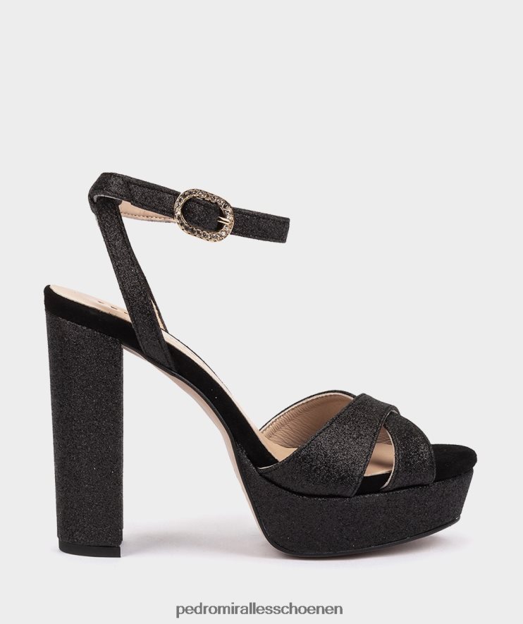 Sandalen met hak Pedro Miralles Montpellier heldere super neger BV6H8F125