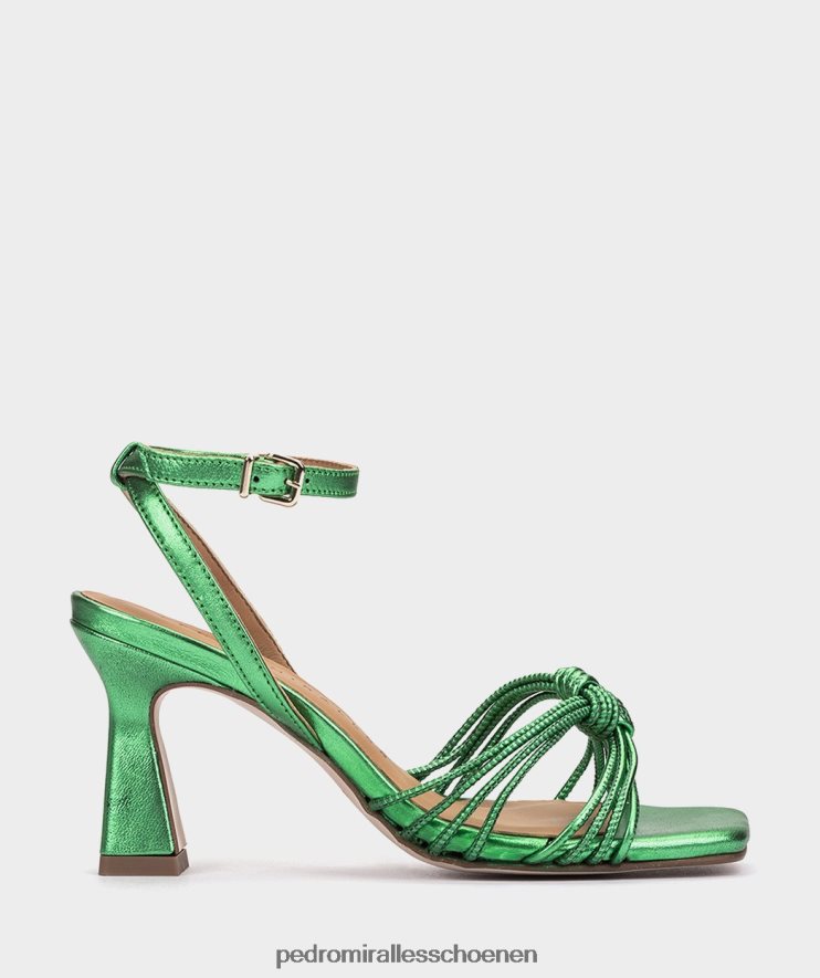 Sandalen met hak Pedro Miralles Santa Monica napa-metaal agata BV6H8F120