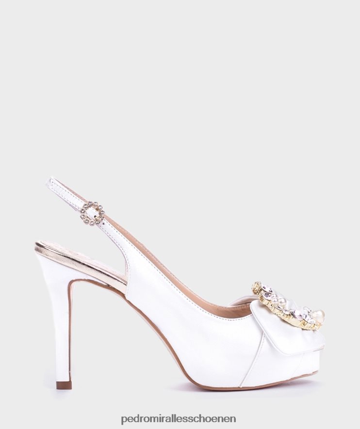 Sandalen met hak Pedro Miralles almansa nacarado perla BV6H8F144
