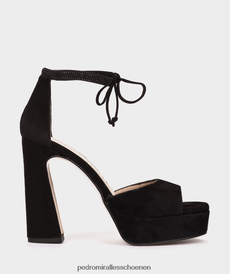 Sandalen met hak Pedro Miralles benisa amalfi neger BV6H8F38