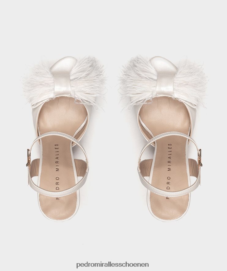 Sandalen met hak Pedro Miralles cies nacarado perla BV6H8F53