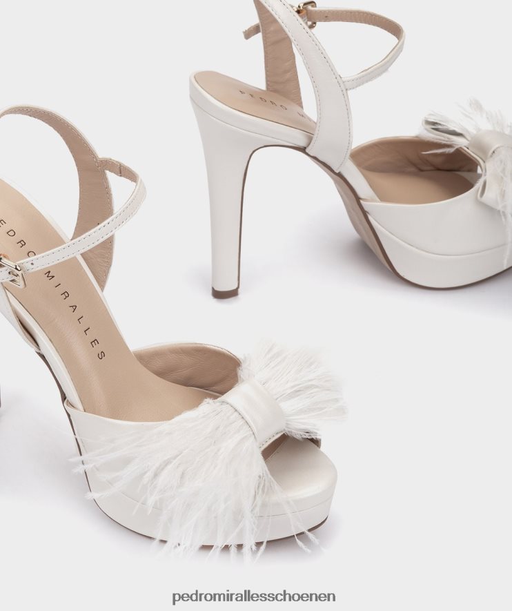 Sandalen met hak Pedro Miralles cies nacarado perla BV6H8F53