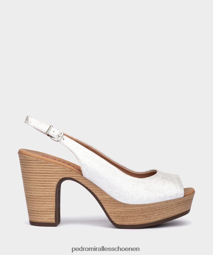Sandalen met hak Pedro Miralles de valeta chianti plata BV6H8F93