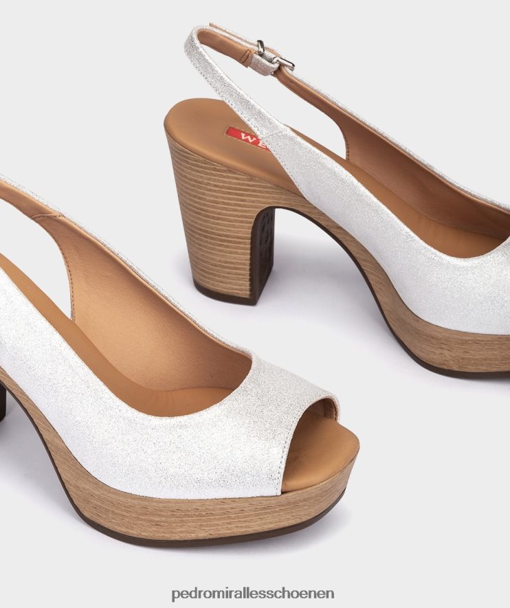 Sandalen met hak Pedro Miralles de valeta chianti plata BV6H8F93