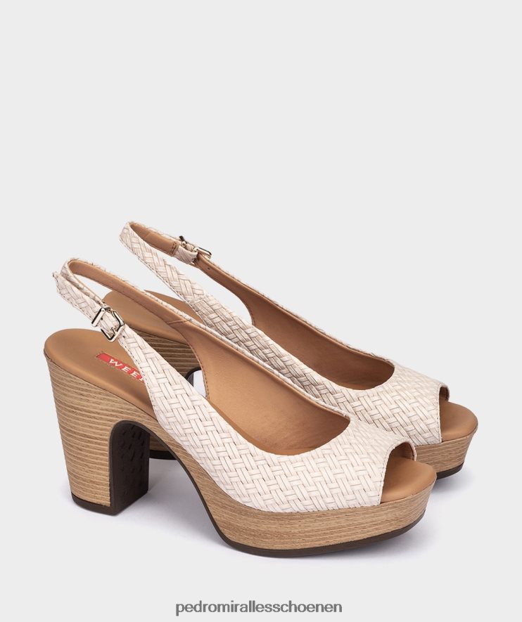 Sandalen met hak Pedro Miralles de valeta draai arena BV6H8F95