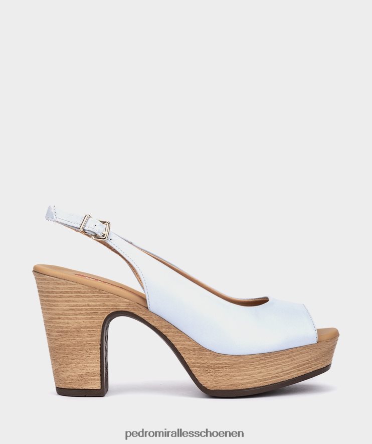 Sandalen met hak Pedro Miralles de valeta natuurlijke denim BV6H8F98