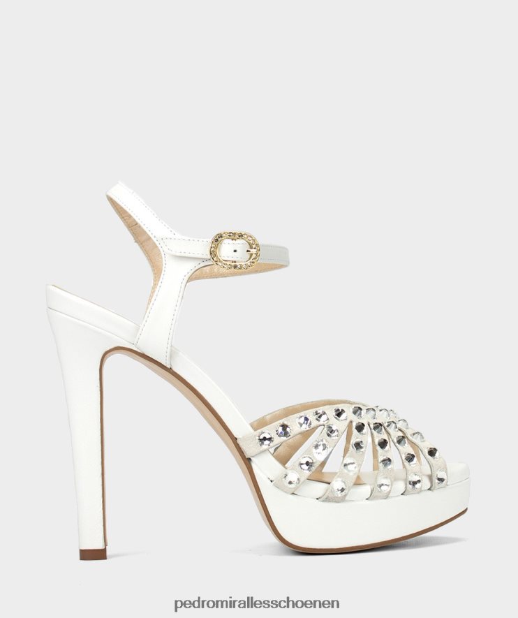 Sandalen met hak Pedro Miralles estel nacarado perla BV6H8F134