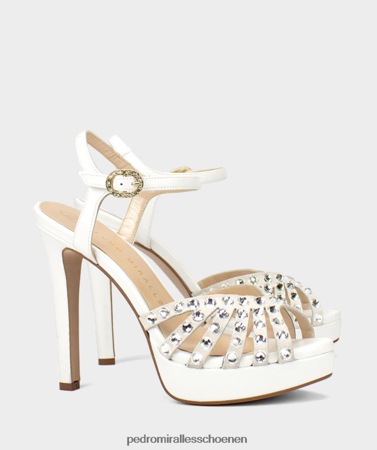 Sandalen met hak Pedro Miralles estel nacarado perla BV6H8F134