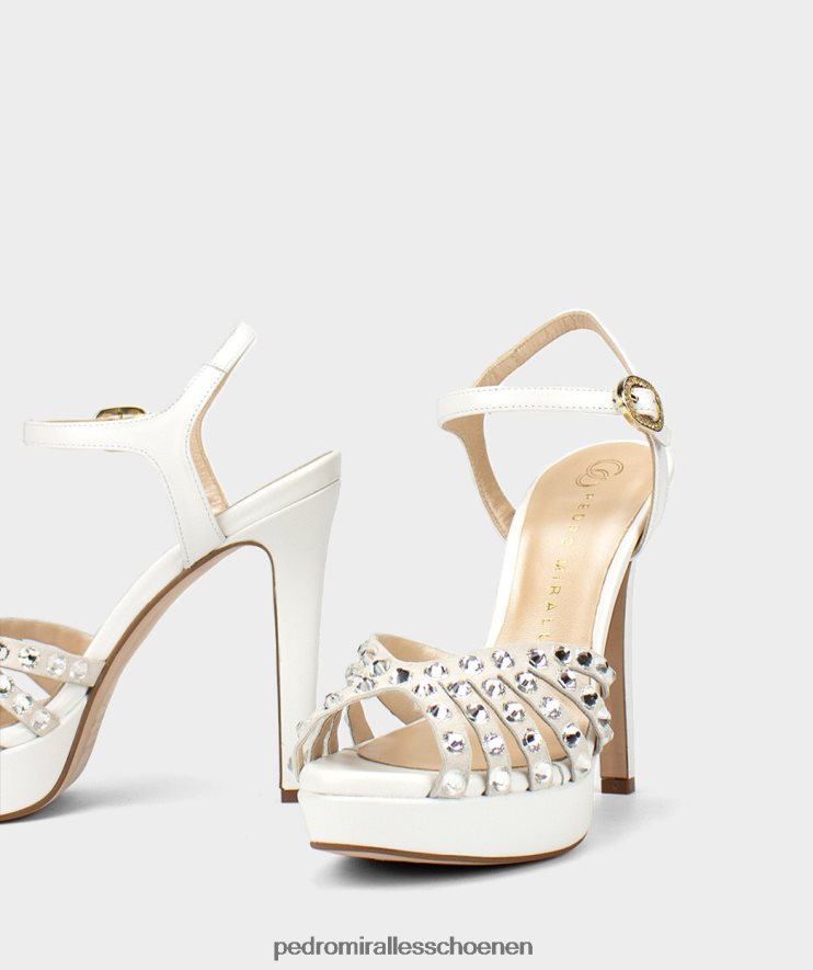 Sandalen met hak Pedro Miralles estel nacarado perla BV6H8F134