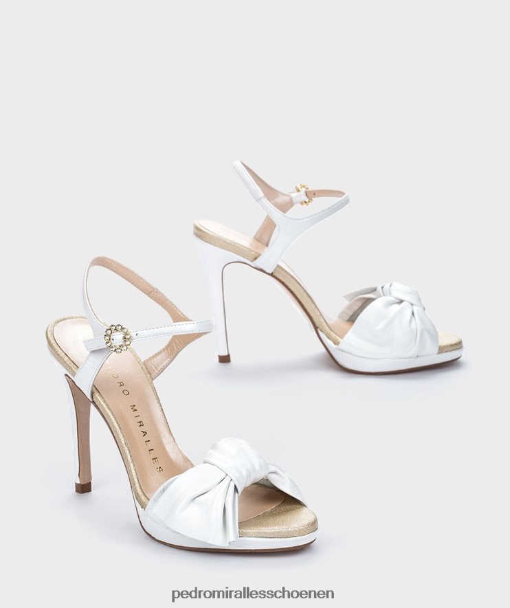 Sandalen met hak Pedro Miralles gendron nacarado perla BV6H8F147
