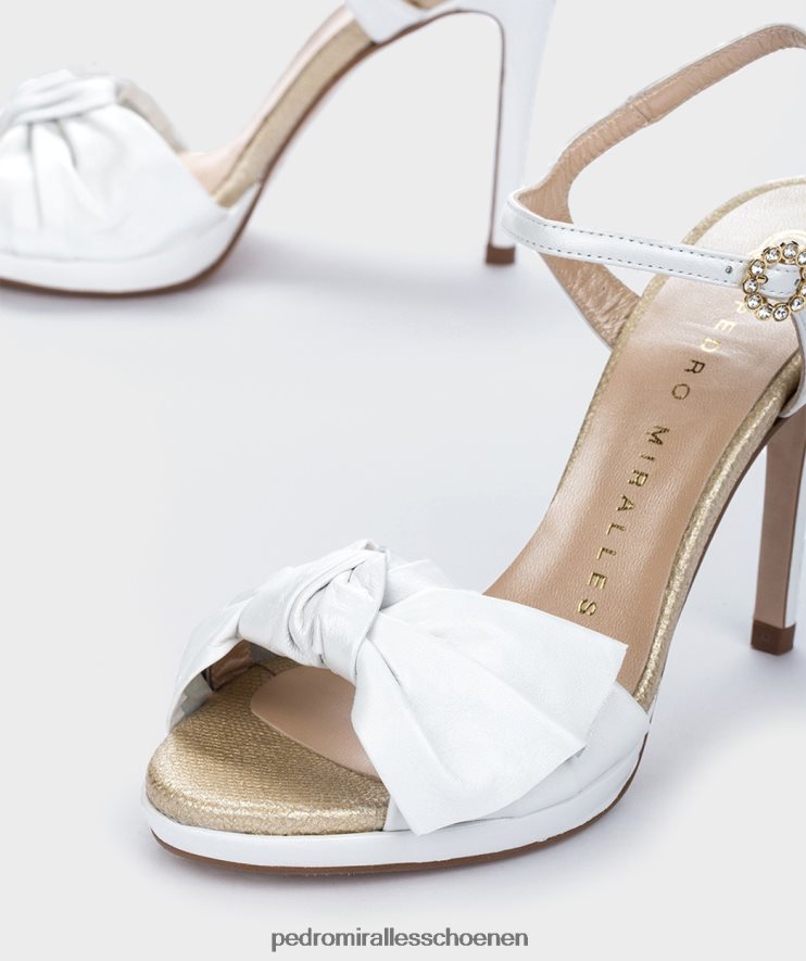 Sandalen met hak Pedro Miralles gendron nacarado perla BV6H8F147
