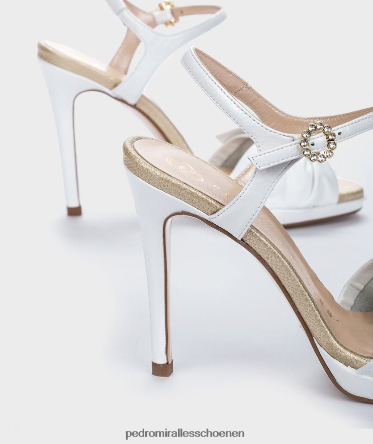 Sandalen met hak Pedro Miralles gendron nacarado perla BV6H8F147