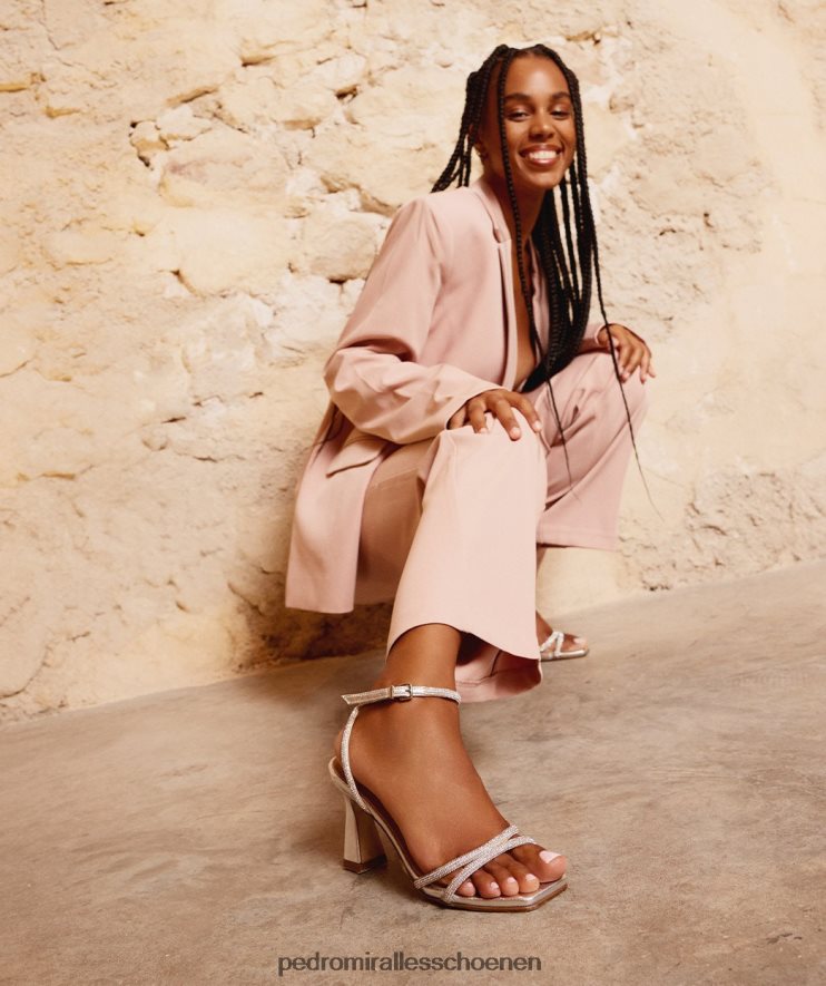 Sandalen met hak Pedro Miralles katmandu glitter plata BV6H8F9