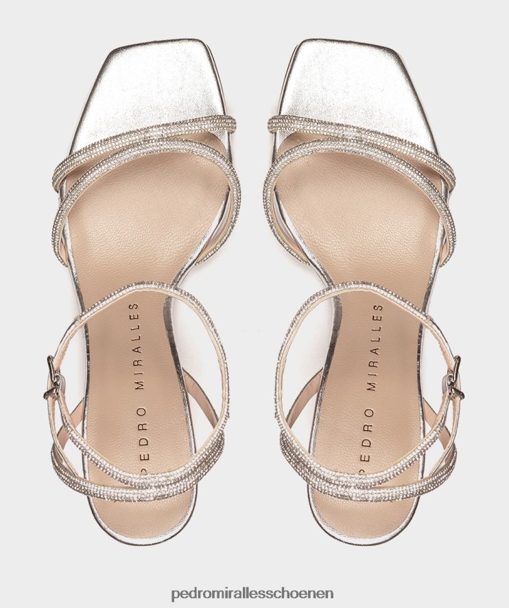 Sandalen met hak Pedro Miralles katmandu glitter plata BV6H8F9
