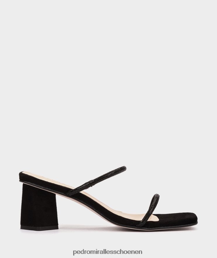 Sandalen met hak Pedro Miralles lusail glitter neger BV6H8F1