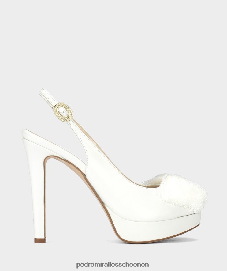 Sandalen met hak Pedro Miralles malina's nacarado perla BV6H8F133