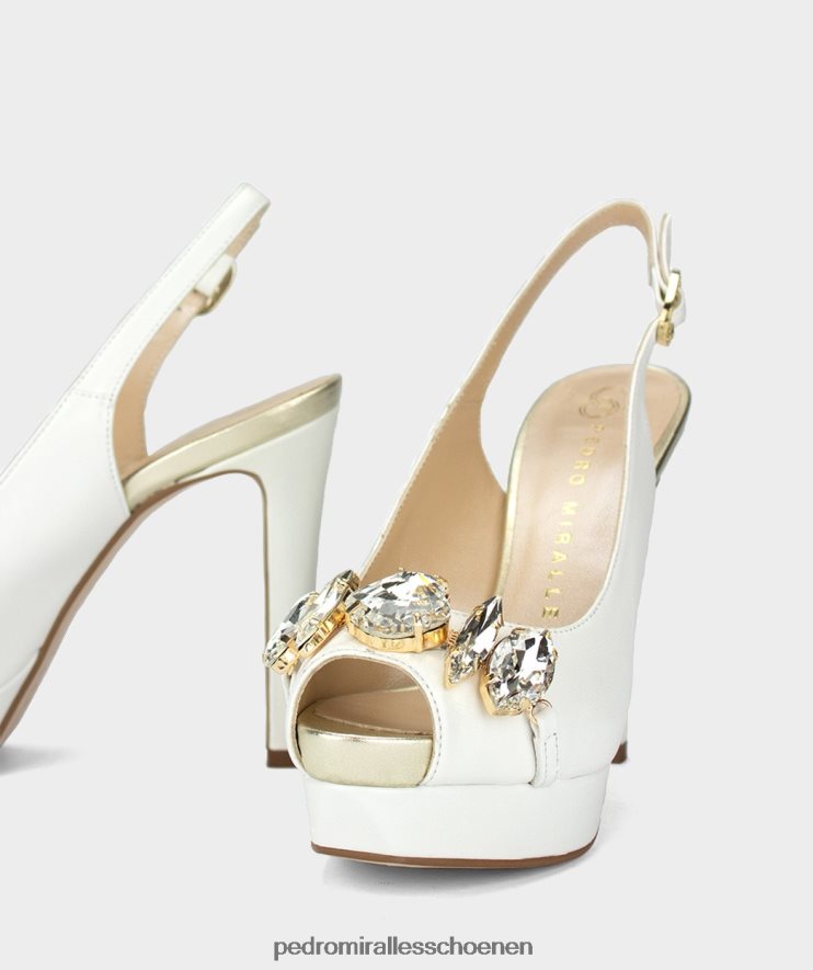 Sandalen met hak Pedro Miralles parga's nacarado perla BV6H8F135