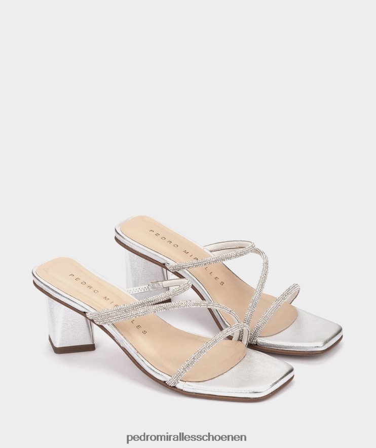 Sandalen met hak Pedro Miralles riad glitter plata BV6H8F4