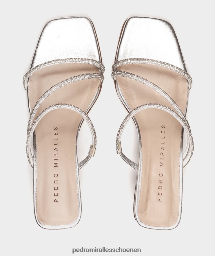 Sandalen met hak Pedro Miralles riad glitter plata BV6H8F4