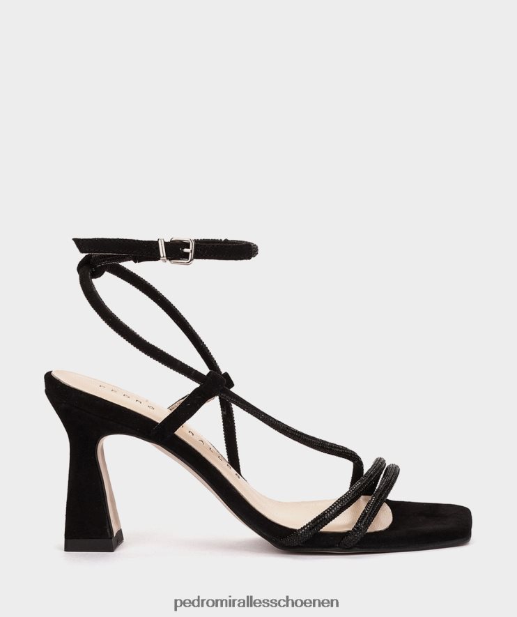 Sandalen met hak Pedro Miralles toulouse glitter neger BV6H8F13