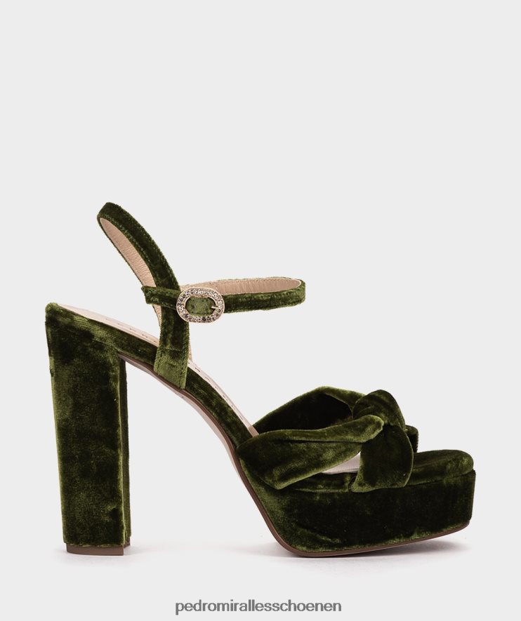 Sandalen met hak Pedro Miralles veelzijdig fluwelen muskus BV6H8F57