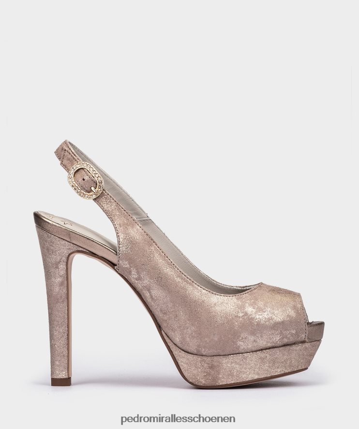 Sandalen met hak Pedro Miralles vicenza Birma humo BV6H8F129