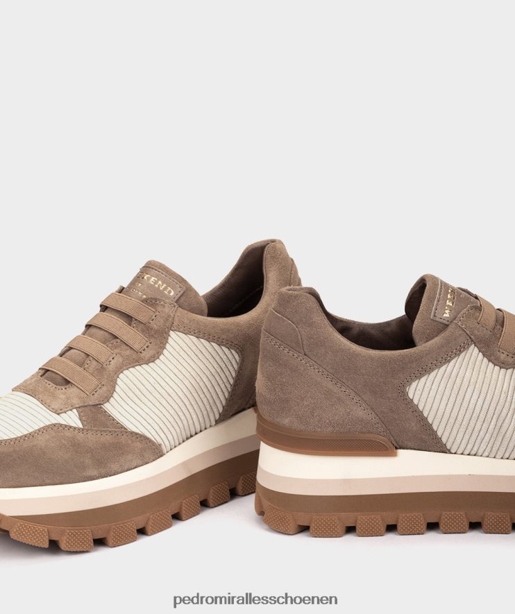 sportschoenen Pedro Miralles Gordes velours marmota BV6H8F534