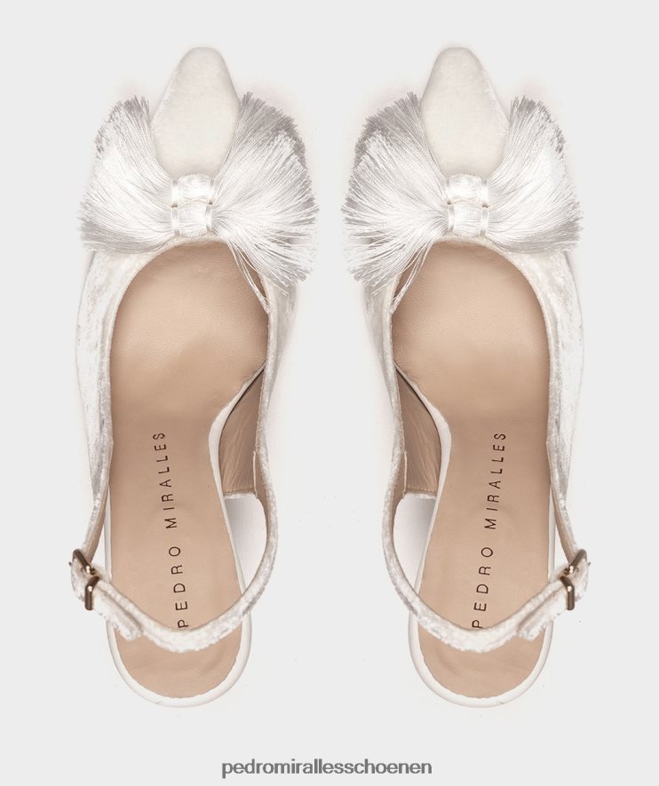 avond Pedro Miralles Cairo fluwelen blanco BV6H8F250