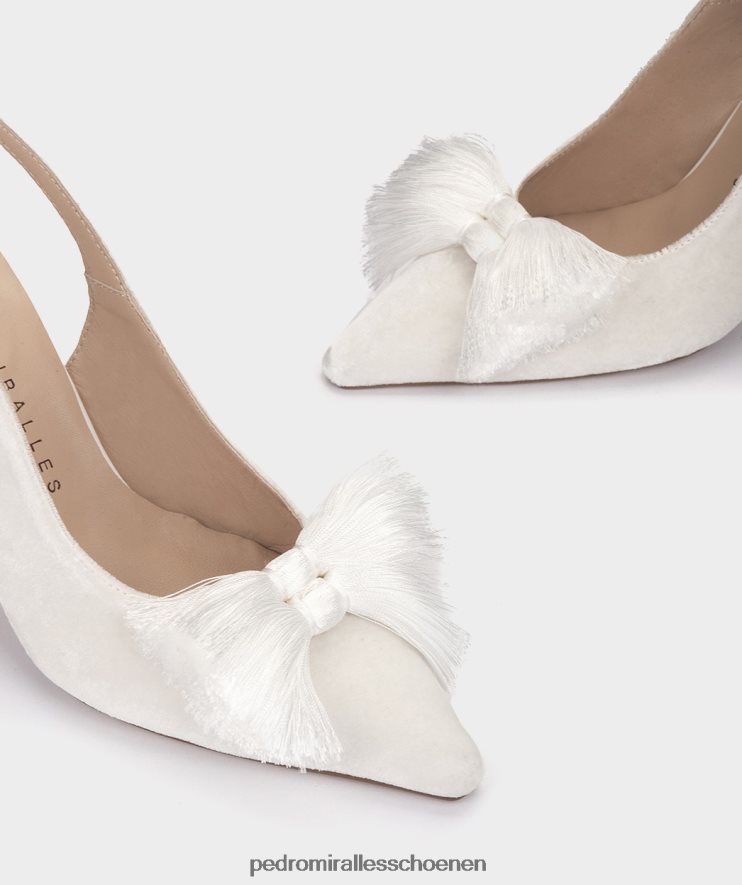 avond Pedro Miralles Cairo fluwelen blanco BV6H8F250