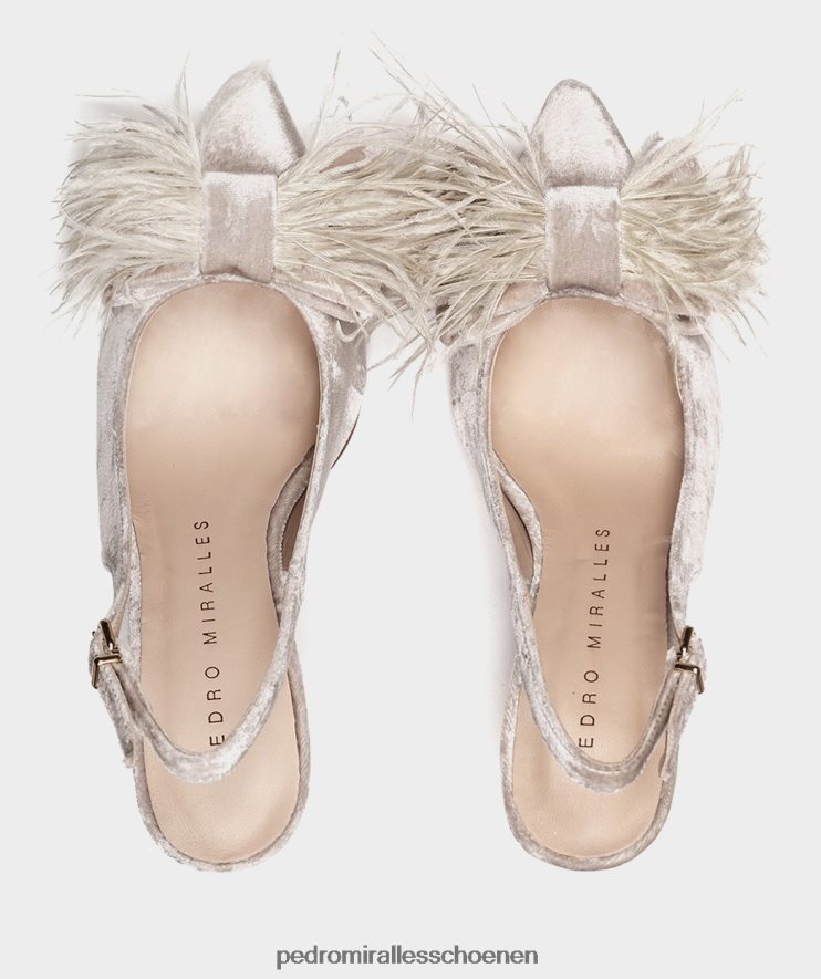 avond Pedro Miralles charleston fluweelbeige BV6H8F204
