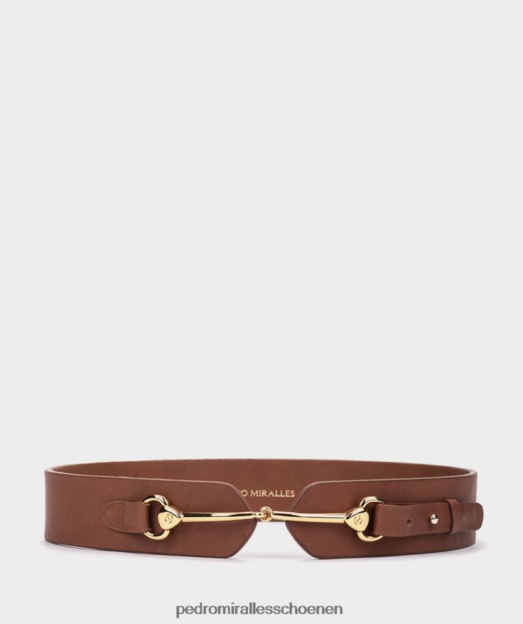 cadeaus Pedro Miralles cinturon de piel cintu marron BV6H8F613