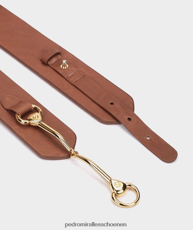 cadeaus Pedro Miralles cinturon de piel cintu marron BV6H8F613