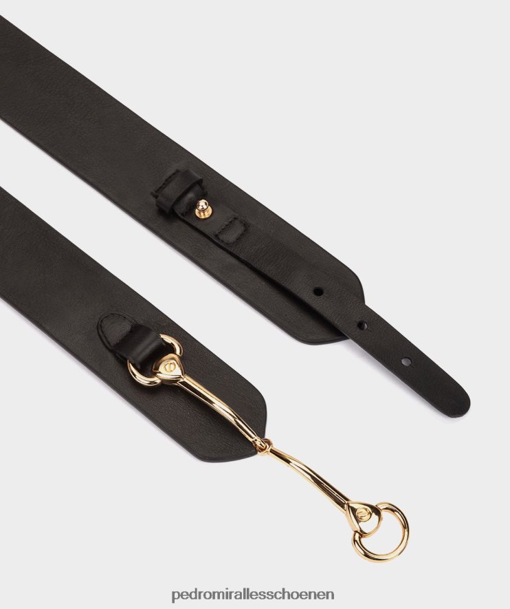 cadeaus Pedro Miralles cinturon de piel cintu neger BV6H8F614