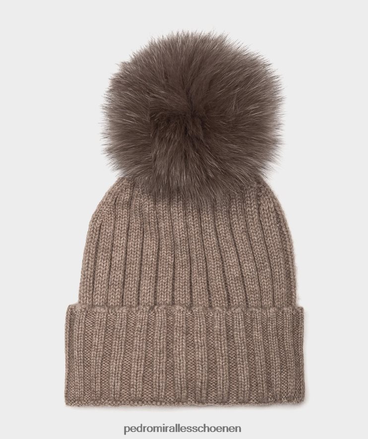 winterkledij Pedro Miralles gorro de cachemir goro beige BV6H8F621