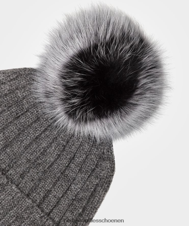 winterkledij Pedro Miralles gorro de cachemir gorro gris helder BV6H8F625