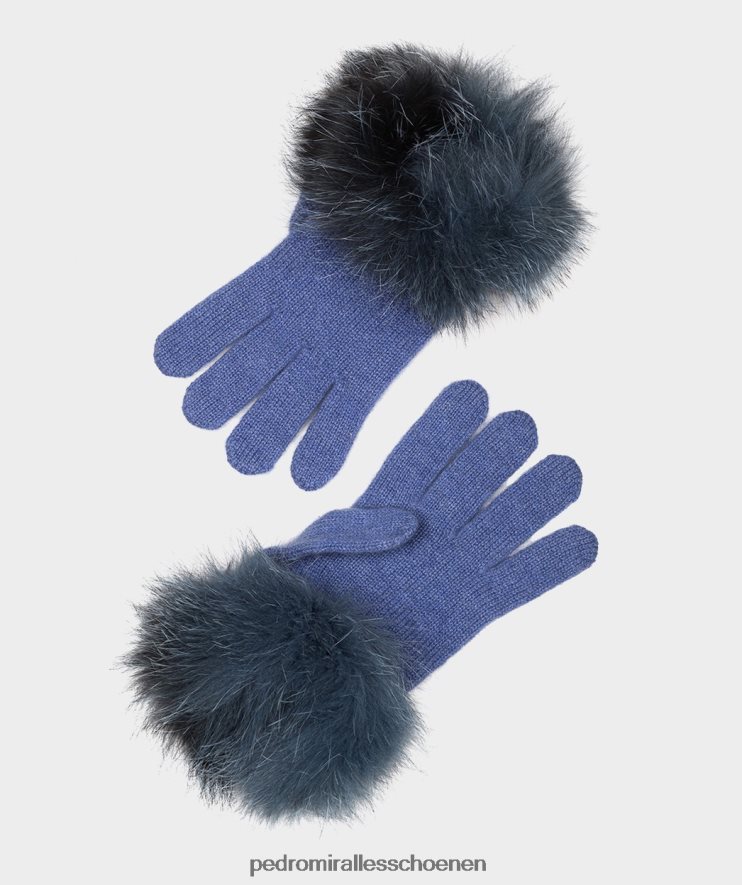 winterkledij Pedro Miralles guantes de cachemir gorro marino BV6H8F619